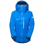 MAMMUT TAISS HS HOODED JACKET Hardshell Ice Blue WOMEN'S S Small NWT NEW