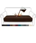 Granbest Premium Water Repellent Loveseat Cushion Slip Cover, Chocolate, New