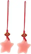 TOKIDNY 2pcs Glow in Dark Star Pendant Phone Charms Strap Aesthetic Cute Phone Accessories Versatile Keychain Bag Jewelry Nighttime Visibility Sturdy Build