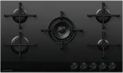 Fisher & Paykel 90cm Series 9 5 Burner Gas Cooktop, LPG