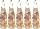 Hanging Mesh Storage Bags 5Pack Potatoes Bags Onion Bags Mesh Garlic Net Bags...
