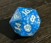MTG: Commander Legends : Baldurs Gate Bundle, D20, spindown dice Blue and White