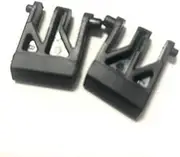LZYDD Keyboard Stand Feet Replacement Tilt Leg for Corsair K70 RGB MK.2 Mechanical Gaming Keyboard (Black, USB, Ergonomic, 1, Plastic, Left & Right Tilt Legs, Mechanical, QWERTY, Ambidextrous)