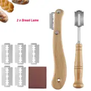 2PCS Bread Lame Lame Bread Tool Bread Lame Dough Scoring Tool with 5 Cutter