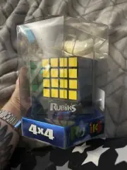 Rubiks 4x4 Cube in box with stand by Winning Moves Games