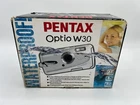 PENTAX OPTIO W30 7.1 MP Digicam Waterproof Digital Camera W/Accessories (in box)