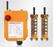 1PC New F24-10S Industrial Crane Hoist Wireless Remote Controller 2*Transmitters