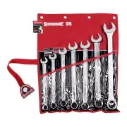 Sidchrome SCMT22209 - Combination Spanner Set 7 Piece Metric Large Sizes