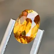 0.80Cts Oval Shape Faceted Sphene Titanite