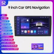 9" Double 2DIN Android 8-Core Car Stereo Radio GPS Navi CarPlay Head Unit 4+32GB
