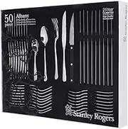 Stanley Rogers Albany Cutlery 50-Pieces Set