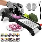 Adjustable Thickness Mandolin Slicer Vegetables Fruits Stainless Steel Chopper