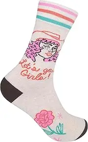 [FUNATIC] Let's Go Girls Cool Socks for Women, Let's Go Girls