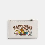 Coach X Peanuts Zip Card Case