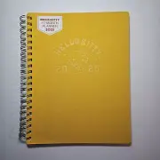 Hello Kitty 2024 2025 Planner 17 Months Monthly Weekly Layouts Pockets Yellow