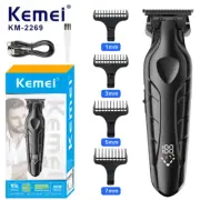 KEMEI 2269 Professional Hair/Beard Trimmer for Men Zero Gapped Hair Clippers