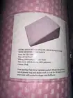 Lavish Home Extra High Wedge Memory Foam Pillow NEW Pink Dot Cover