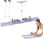Nankoyal Pilates Board for Women - Pilates Abdominal Exercise Board,Non-slip Foldable Ab Core Trainer Machine, Exerciser Training Equipment for Gym Home Travel