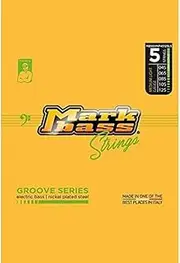 Markbass Groove Series Nickel Wound Long Scale 5 String Bass Strings 45-125