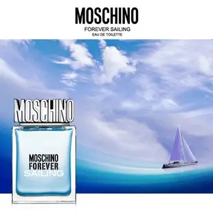 Moschino Forever Sailing 揚帆男性淡香水 50ml◐香水綁馬尾◐