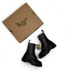 Dr.Martens 1490 BEX Black Smooth Leather Size 5 Womens
