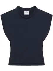 [Courreges] Courreges-Maglia Crop Senza Maniche-Donna S