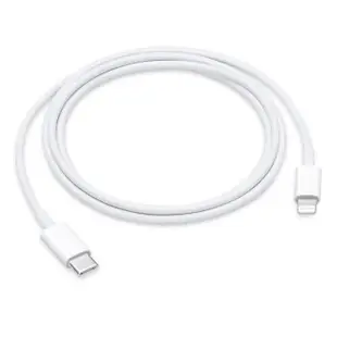 APPLE 蘋果 原廠 USB-C 對 Lightning 連接線 (1 公尺),傳輸線,充電線 (6.6折)