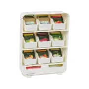 Bag, Tea Station Organizer Countertop Storage, Kitchen, Plastic, 10.25"L x 3....