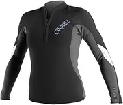 O'Neill Wetsuits Women's Bahia Front Zip 1mm Jacket