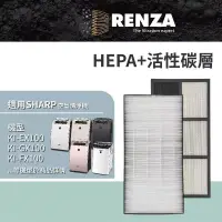在飛比找博客來優惠-RENZA 適用夏普SHARP KI-HP100 GX100