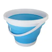 Coghlans 33cm 10L Collapsible/Foldable Bucket Easy Pour Camping/Hiking Outdoor