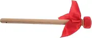 Abaodam Drumsticks for Drums and Gong Wooden Mallets Handle Decorative Percussion Stick Set for Toddlers and Adults