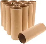 TEHAUX Round Paper Tubes 25pcs Thick Cardboard Paper Tubes for Crafts DIY Graffiti Materials Storage