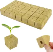 Rock Wool Cubes, 28 Pieces Rock Wool Propagation, Rock Wool Propagation, Hydropo