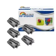 5pk toner replace for HP 400 M401dn M401dw M401n M425dn5 Pack CF280X 80X Black