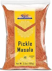 Rani Pickle (Achar) Masala Natural Indian Spice Blend 3.5oz (100g) ~ Vegan | Gluten Free Ingredients | NON-GMO | No colors