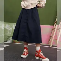 在飛比找PChome24h購物優惠-【CONVERSE】YOTD SKIRT 長裙 女 CNY龍