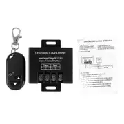 30A Single Channel Led Dimmer Controller with 3 Key Wireless Rf Remote Control for Single Color 505