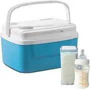 Portable Ice Cooler – 8L Car Cooler Box with Handle, Insulated Leakproof Travel Chest for Vehicle, Camping, Hiking, Picnic | Outdoor Ice Box Lunch Carrier for Drinks and Food Storage