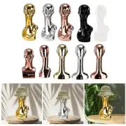 Mannequin Head Wig Stand Model Cap Holder for Hair Salon Headdress Headband