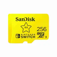 在飛比找有閑購物優惠-SanDisk Nintendo Switch 256G 專