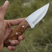 Wooden handle vintage fixed blade knife usa | Christmas gift 2024 | knife lot