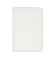 four-stitch numbers wallet One size White