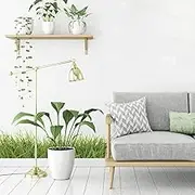 RoomMates RMK3858GM Grass Peel and Stick Giant Wall Decals Green 1 Sheet 36.5 inches x 17.25 inches