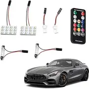 LED Dome Lights | Waterproof Remote Control Dome Lights | Stylish Ambient Lighting, Energy-Saving Reading Lamps for Daily Driving, Commuting