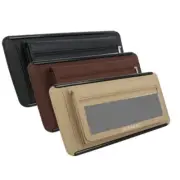 Visor Tissue Holder PU Leather Tissue for Case Holder for Car Vehicle