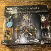 Mega Construx Game of Thrones The Iron Throne Construction Set Black Series Lego