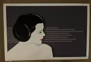 SIGNED Princess Leia Art Print Craig Drake Poster Star Wars Carrie Fisher Mondo