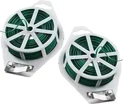 150m Garden Plant Ties Iron Wire Straps Soft Reusable for Plant Fixing Home