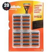 Gillette Fusion 5 Manual Cartridges 20 Pack